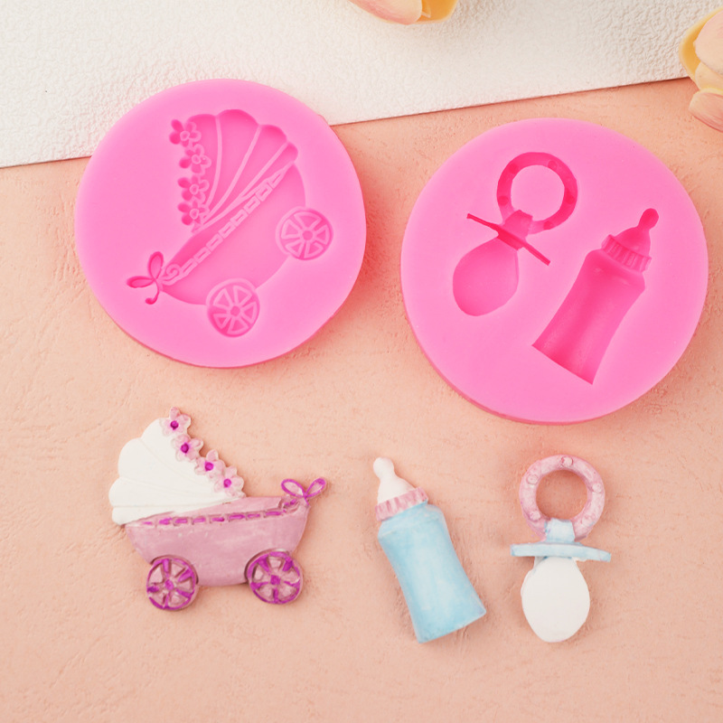 Baby Products Eco Friendly - Baby Products Silicone Mould Stroller Bottle