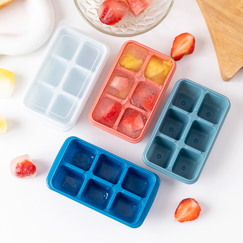 Baby Products Cream - Silicone Ice Cube Trays with No-Spill