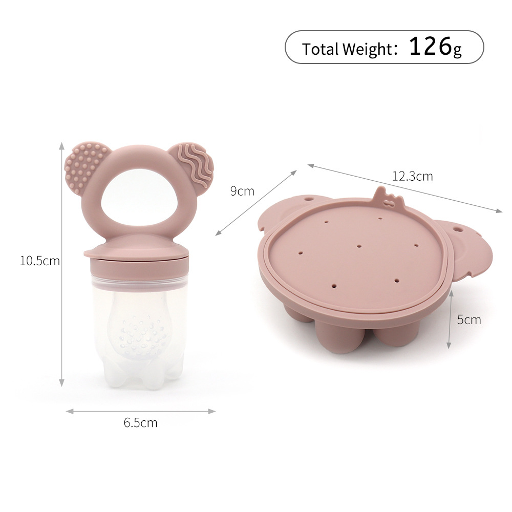 2PCS Baby Ice Cream Pops Silic - огляд і ціна Baby Products Cream