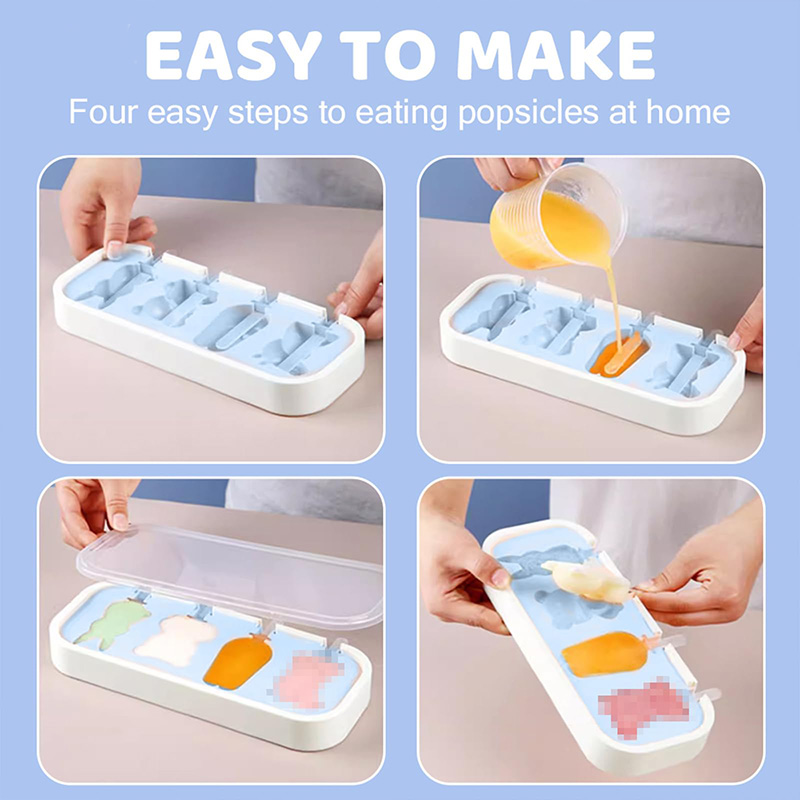 Popsicles Molds Kids Baby Cute - огляд і ціна Baby Products Cream