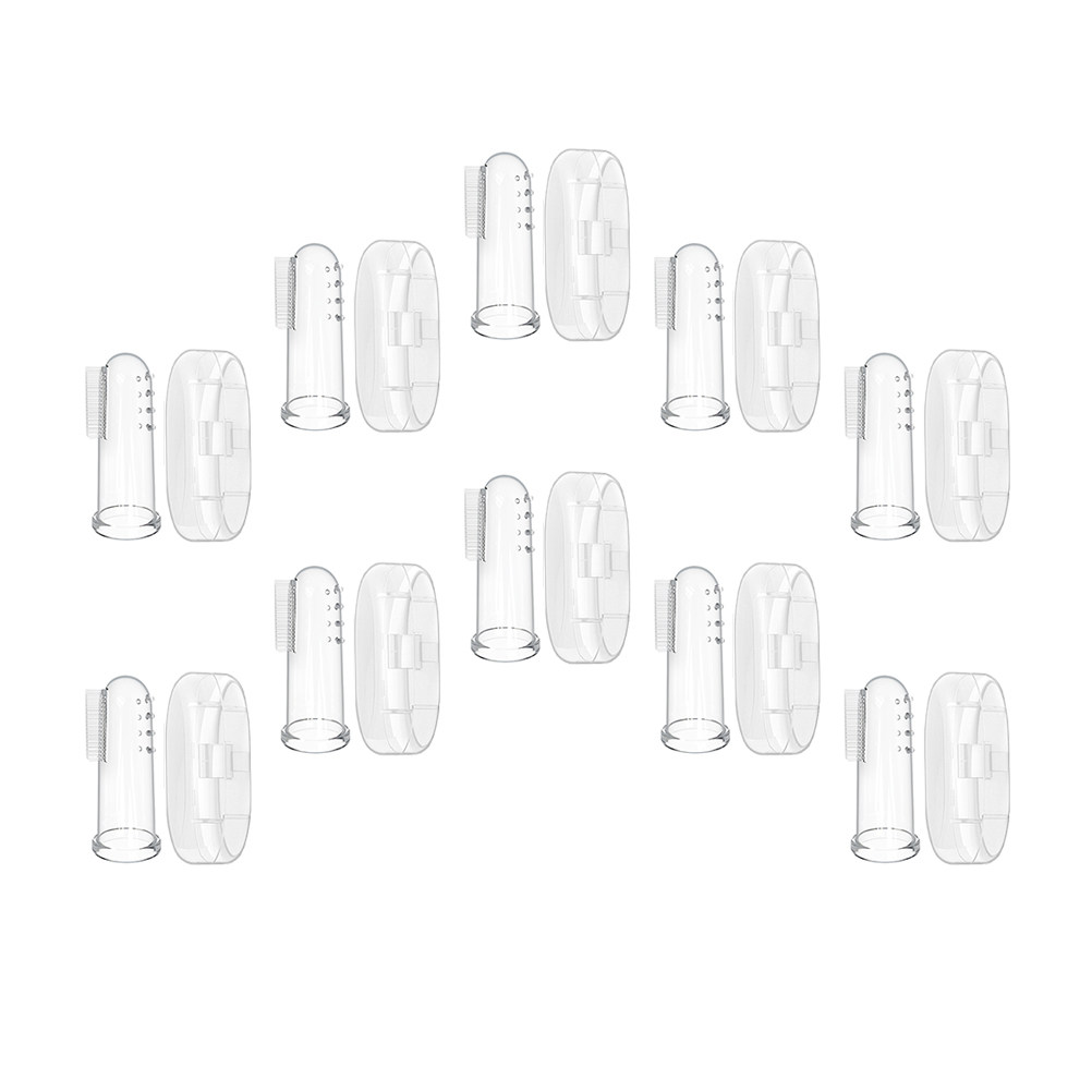 10 Sets Baby Finger Toothbrush - огляд і ціна Baby Products Kit Set