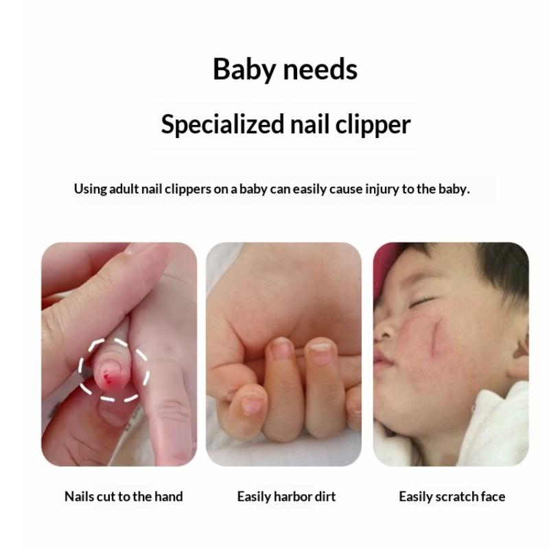 4Pcs Kids Safe Portable Nail C - огляд і ціна Baby Products Kit Set