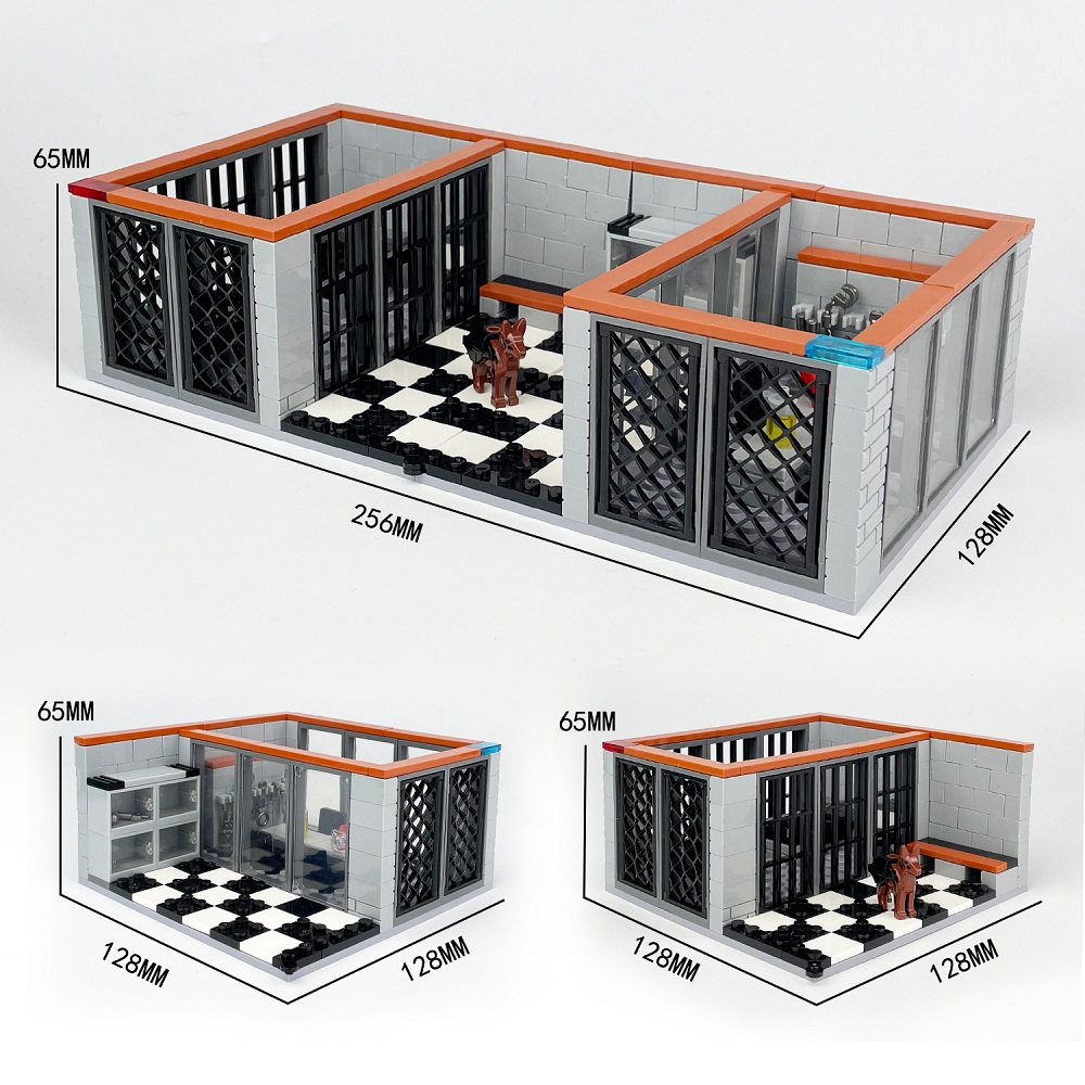 302PCS Prison City Police Stat - огляд і ціна Lego Set Creator