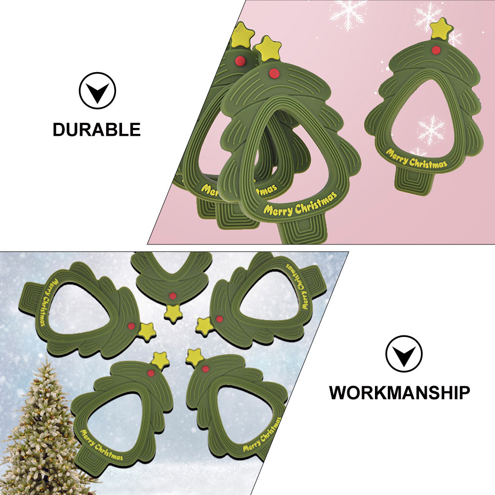1Pcs Baby Silicone Christmas T - огляд і ціна Baby Products Eco Friendly