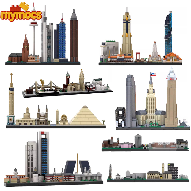 Mymocs World City Skyline Arch - огляд і ціна Lego Set Creator