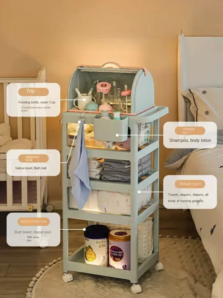 Mobile Storage Racks - Transpa - огляд і ціна Baby Products Eco Friendly