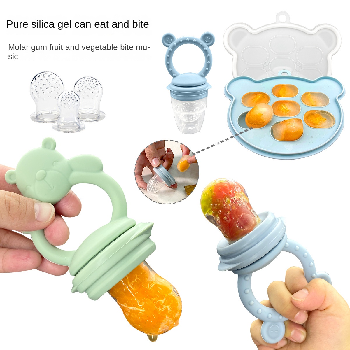 Food Grade Silicone Baby Teeth - огляд і ціна Baby Products Eco Friendly