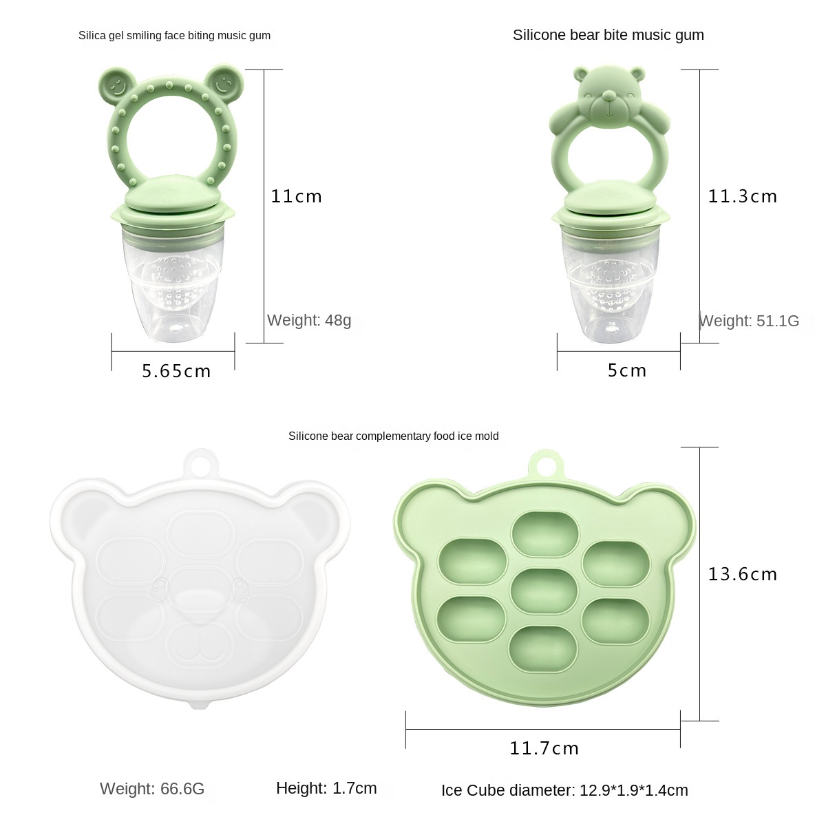 Food Grade Silicone Baby Teeth - огляд і ціна Baby Products Eco Friendly