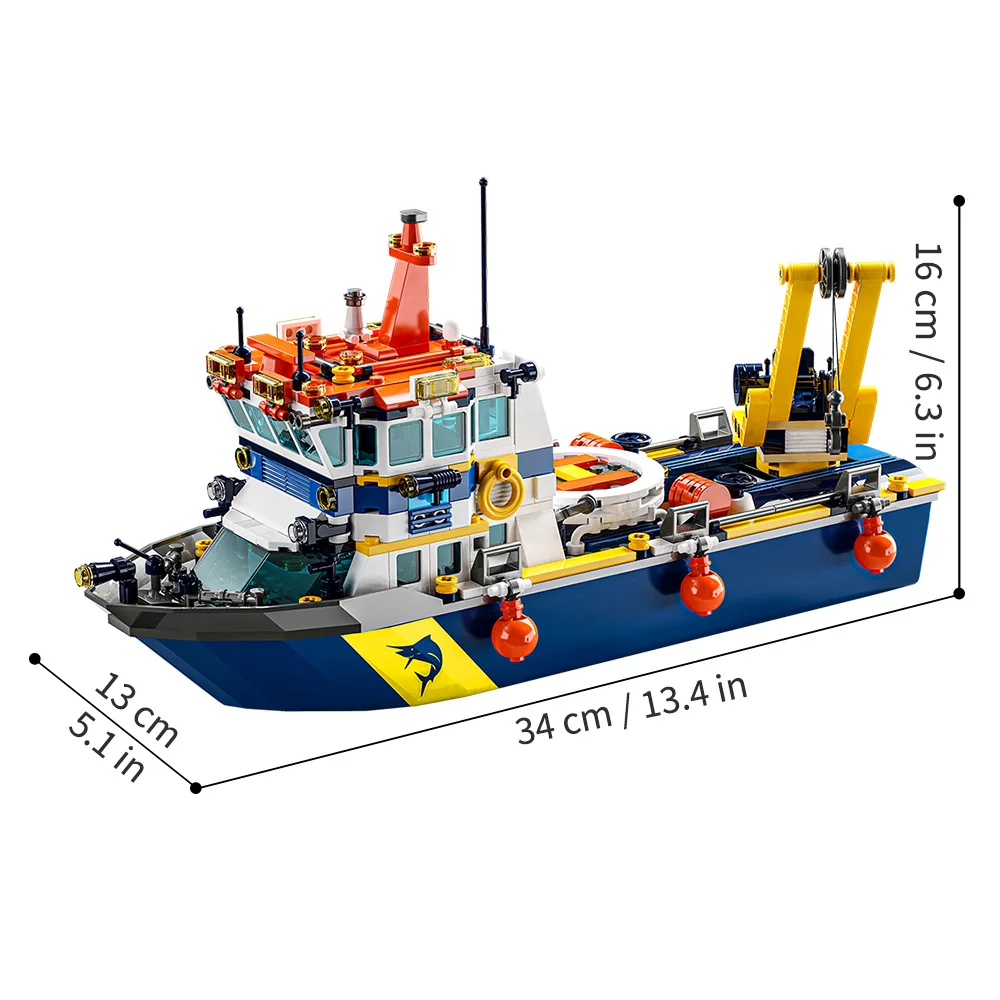 City Ocean Explorer Ship Build - огляд і ціна Lego Set Creator