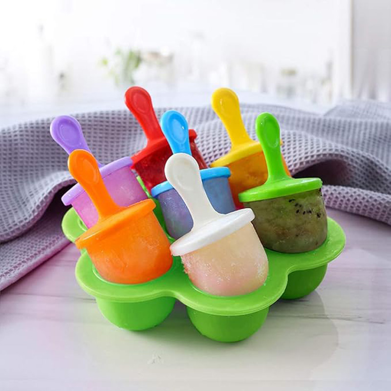 1pc 7 Holes DIY Ice Cream Pops - огляд і ціна Baby Products Cream